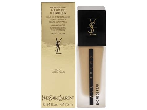 YSL BD40 Warm Sand All Hours Full Coverage Matte 